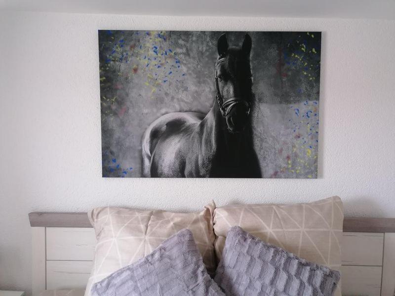 "Die Jockeysuite" Auf Unserem Reiterhof Birkenbeul Dış mekan fotoğraf